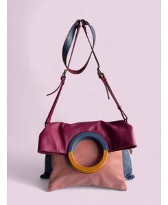 The Mhaire Bag Burgundy, Powder Blue, and dusk pink.. Product thumbnail image